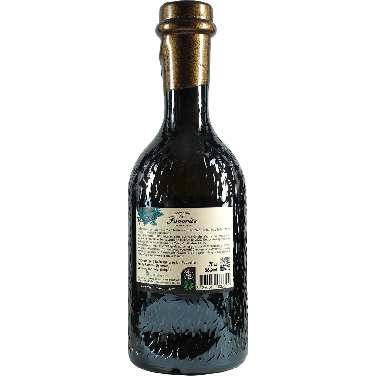 La Favorite Rhum Recolte de Mai