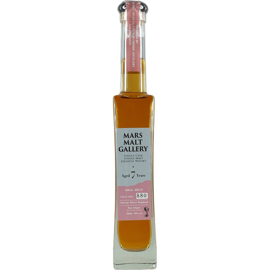 Mars Whisky Malt Gallery Single Cask Whisky 7 Years Cask #3313 200ml