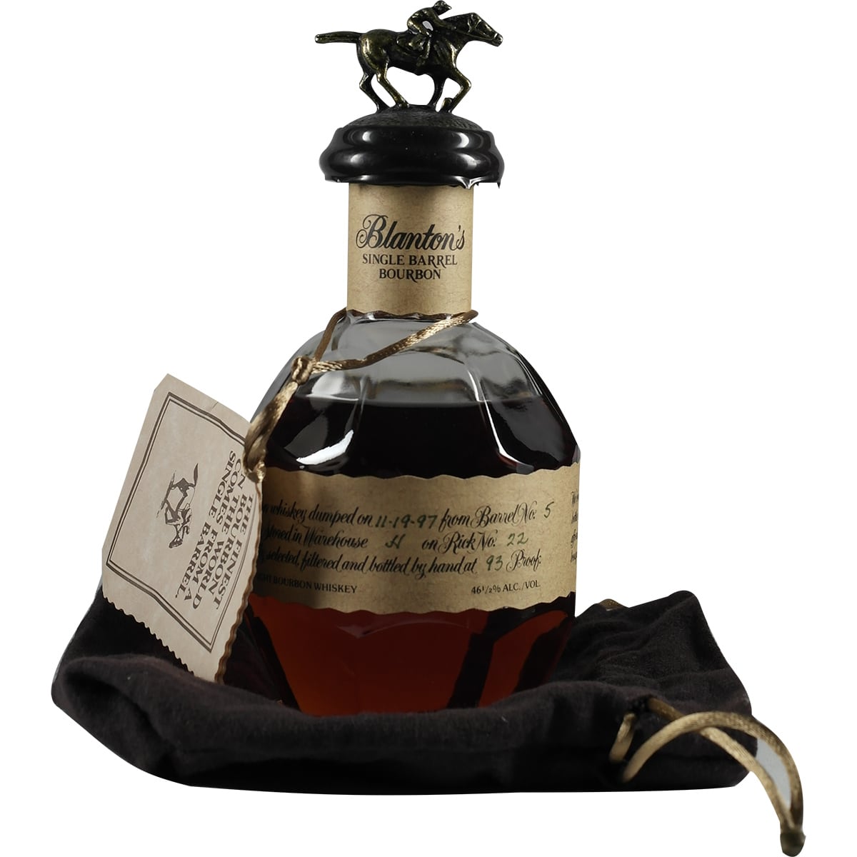 Blanton's Single Barrel, 19/11/1997, 375 ml