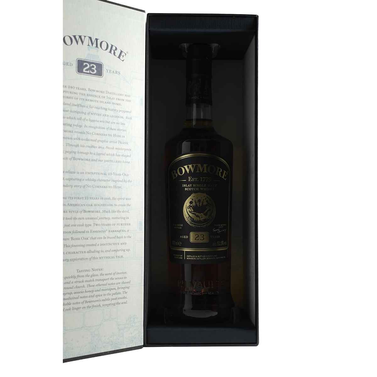 Bowmore 23 ans Aucun coin où se cacher