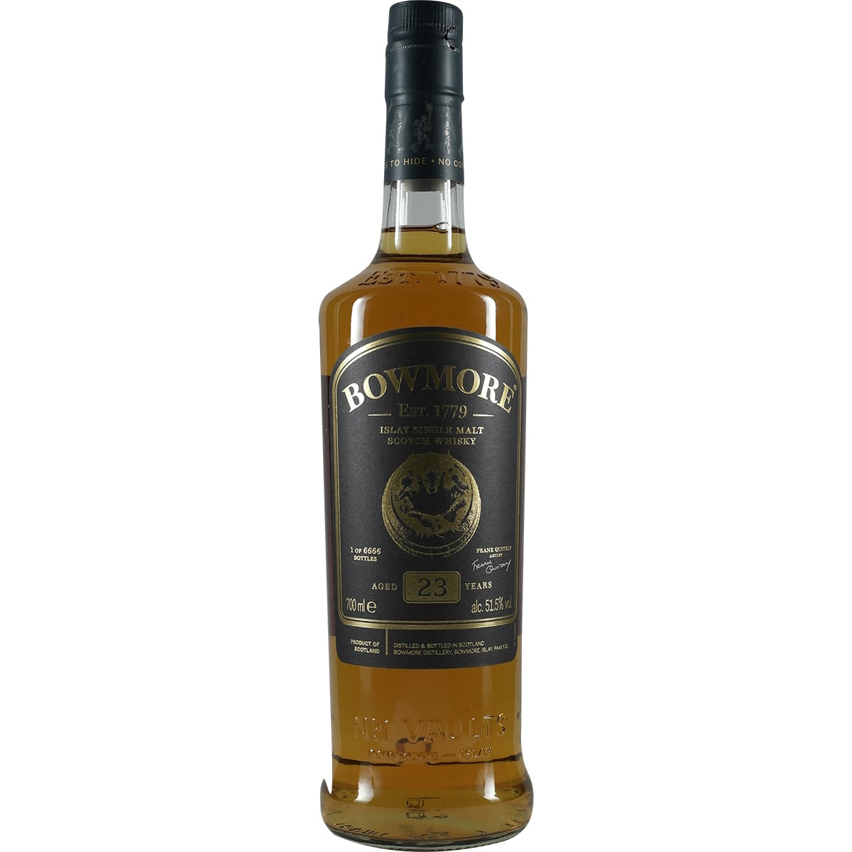 Bowmore 23 ans Aucun coin où se cacher