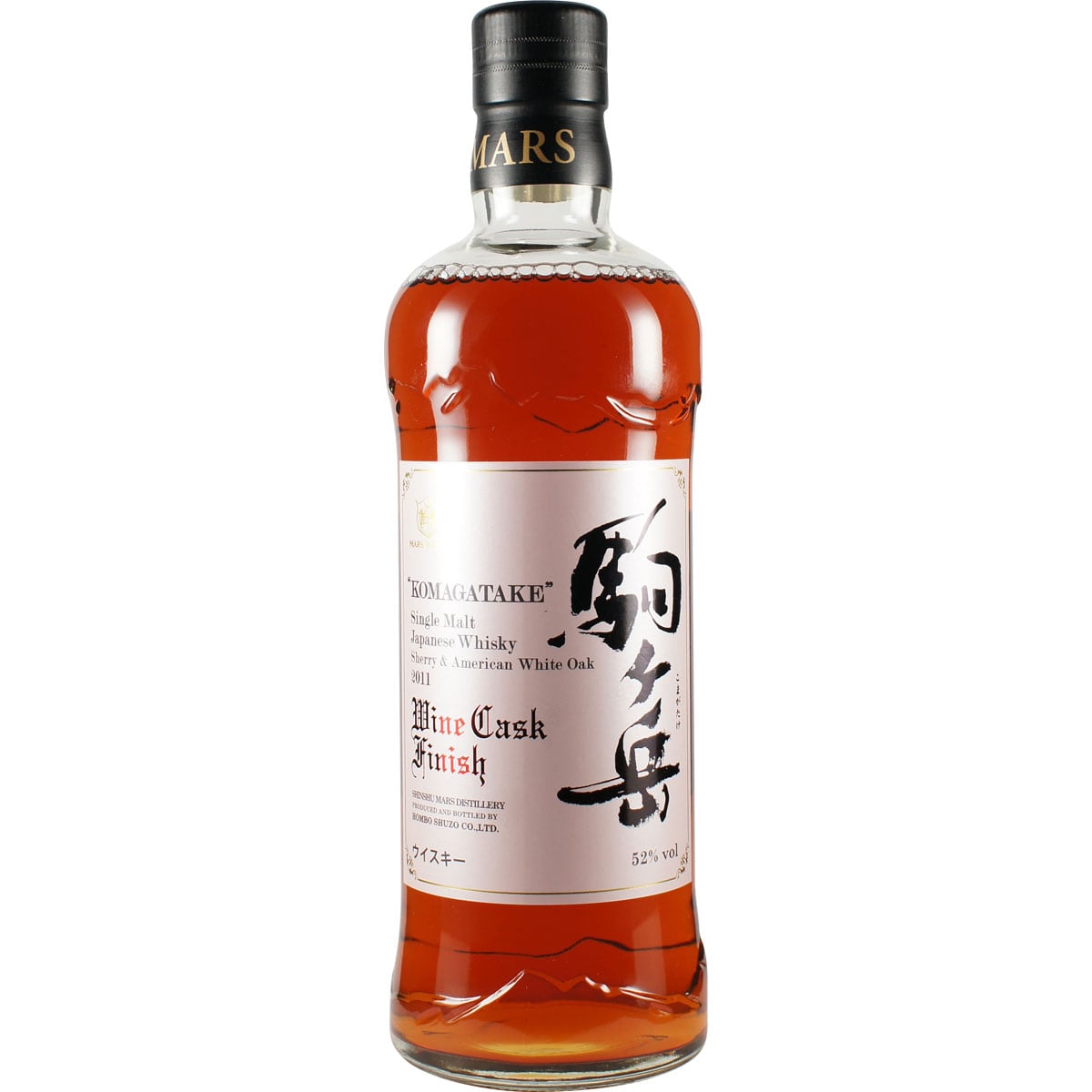 Hombo Mars Komagatake Sherry & American White Oak 2011 Wine Cask Finish front