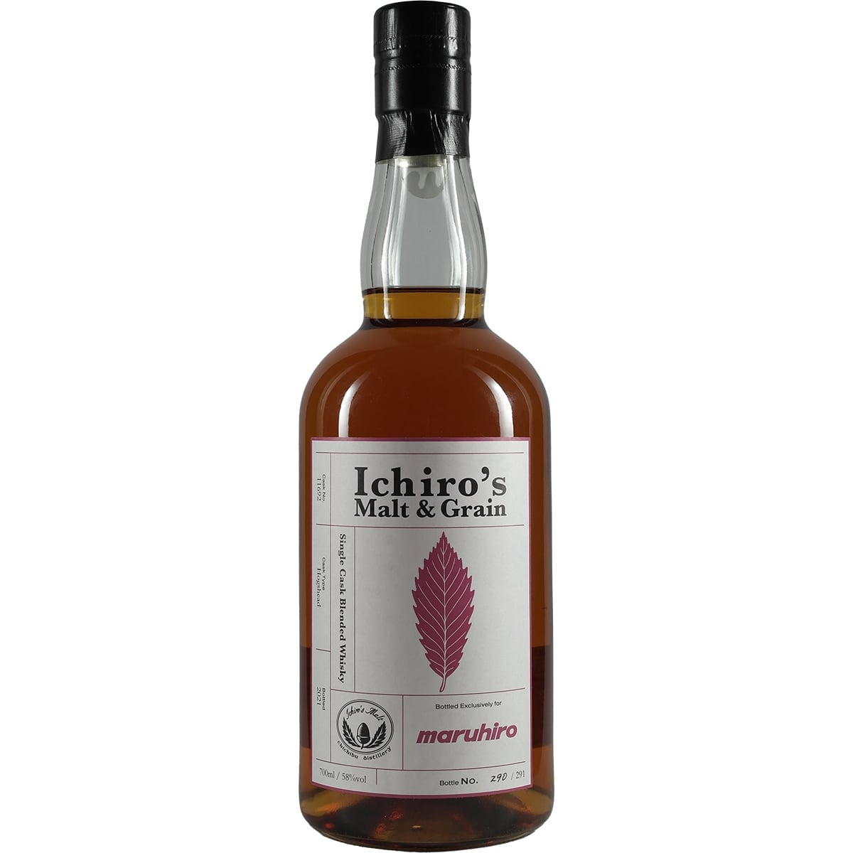 Whisky mélangé Ichiro's Malt Malt & Grain Maruhiro Single Cask Cask #11692