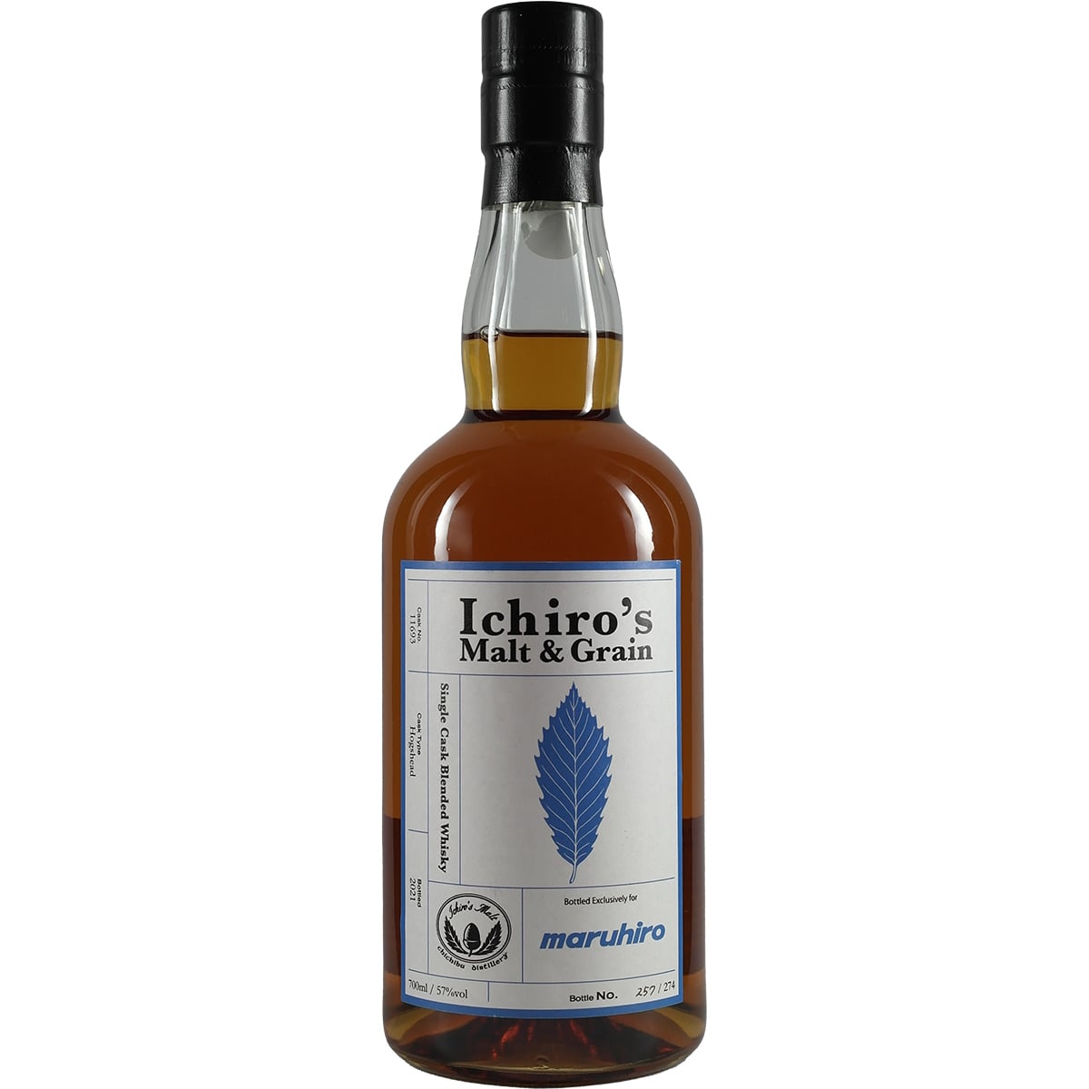 Whisky mélangé Ichiro's Malt Malt & Grain Maruhiro Single Cask Cask #11693