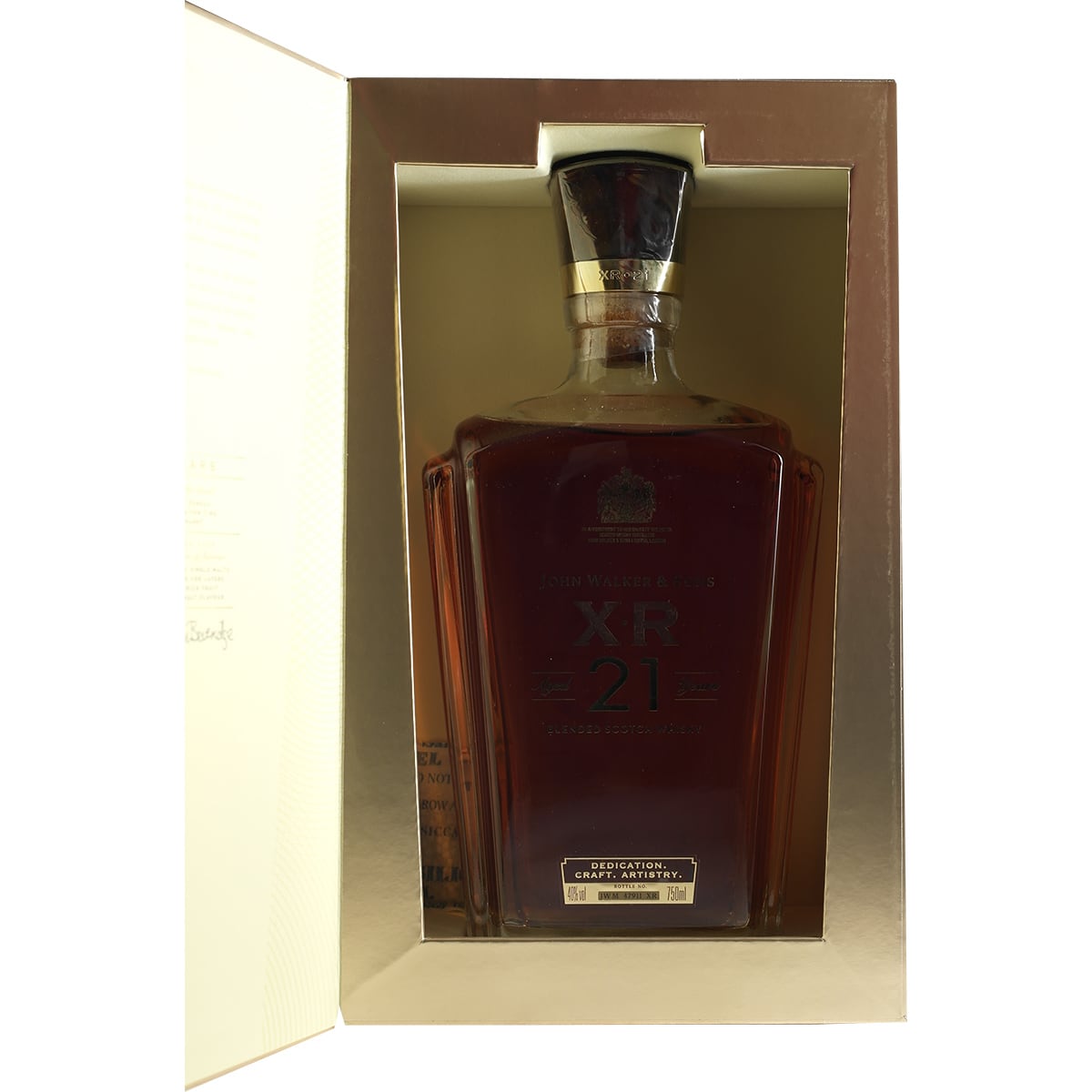John Walker & Sons / Johnnie Walker XR 21 ans 750 ml L'héritage