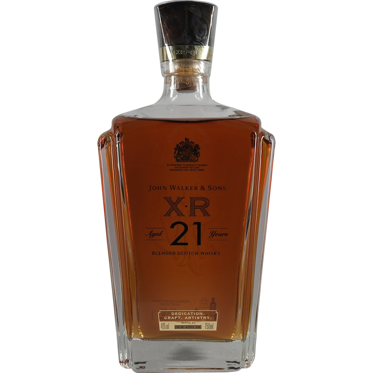 John Walker & Sons / Johnnie Walker XR 21 ans 750 ml L'héritage