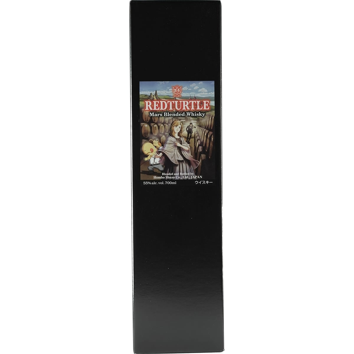 Mars Whisky Red Turtle Bottle Box