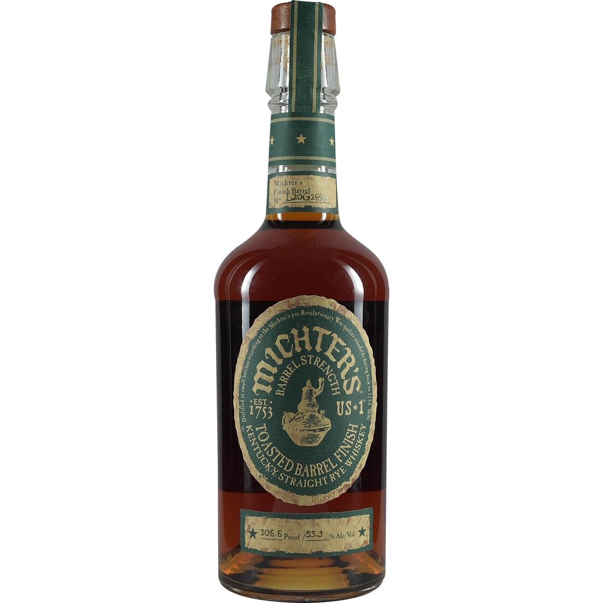 Whisky de seigle Michter's Toasted Barrel Finish 2020