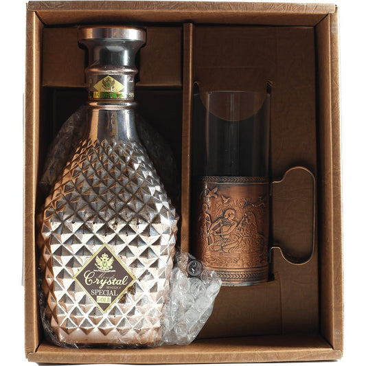 Monde Crystal Special Gold Gift Set