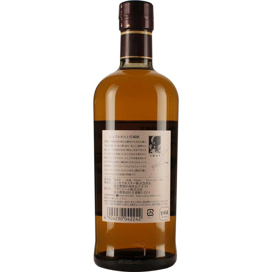 Nikka Miyagikyo Rückseite