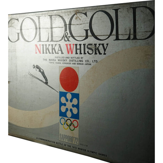 Nikka G&G Gold & Gold Sapporo 1972 Olympic Winter Games Highball Set Box