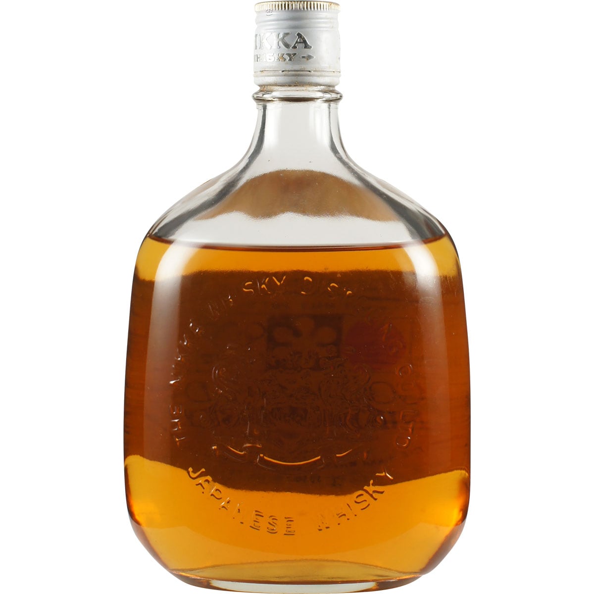 Nikka G&G Gold Sapporo Olympic Wintergames 1972 Bottle Back