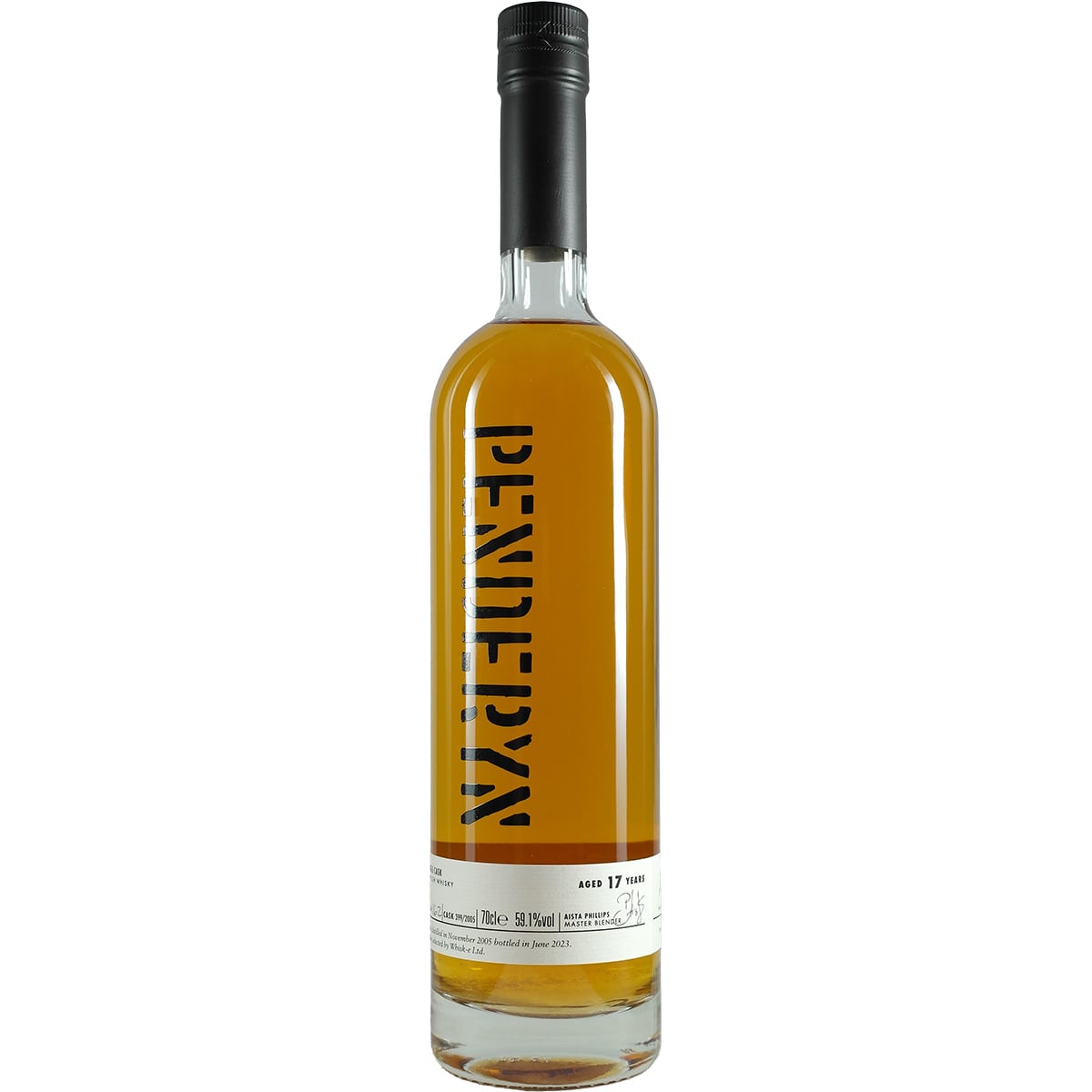 Penderyn Bourbon Cask 17 ans pour le Japon Cask 399/2005