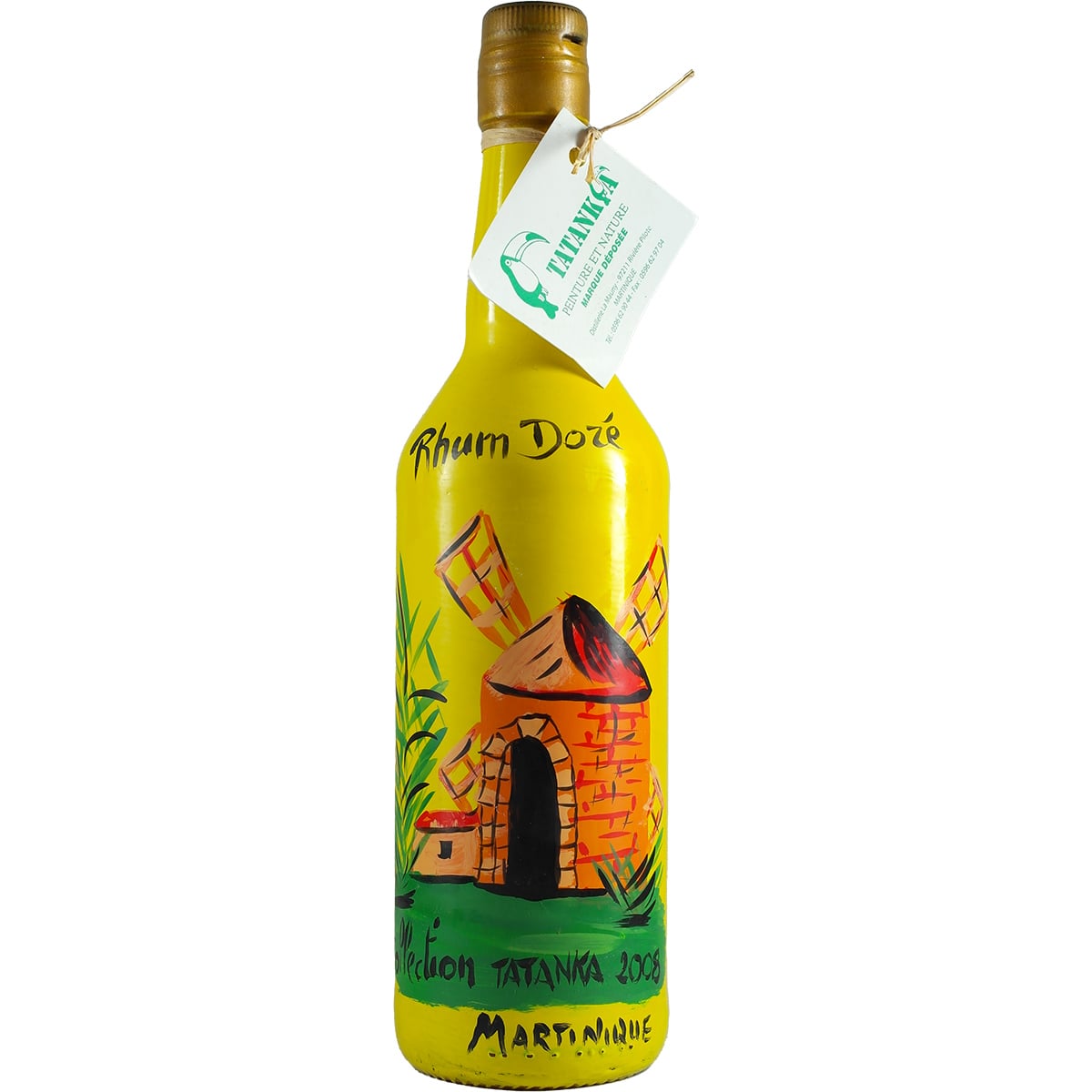 Rhum Doré Martinique Trois Rivères Collection Tatanka 2008 gelb #3