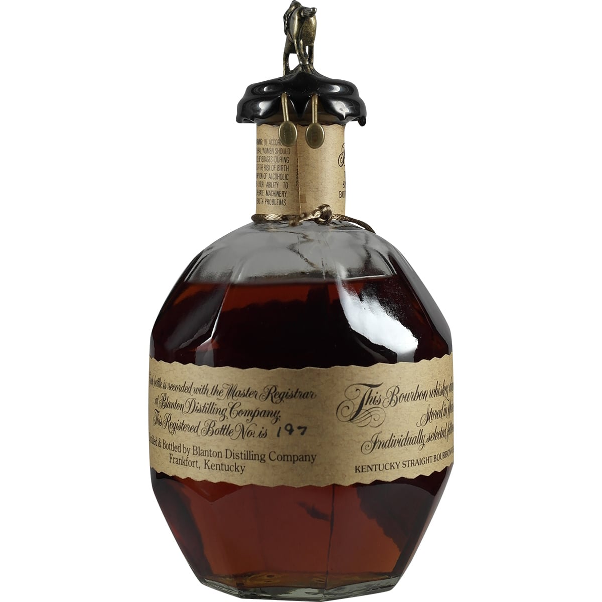 Blanton´s Single Barrel Original dumped 01-14-2008