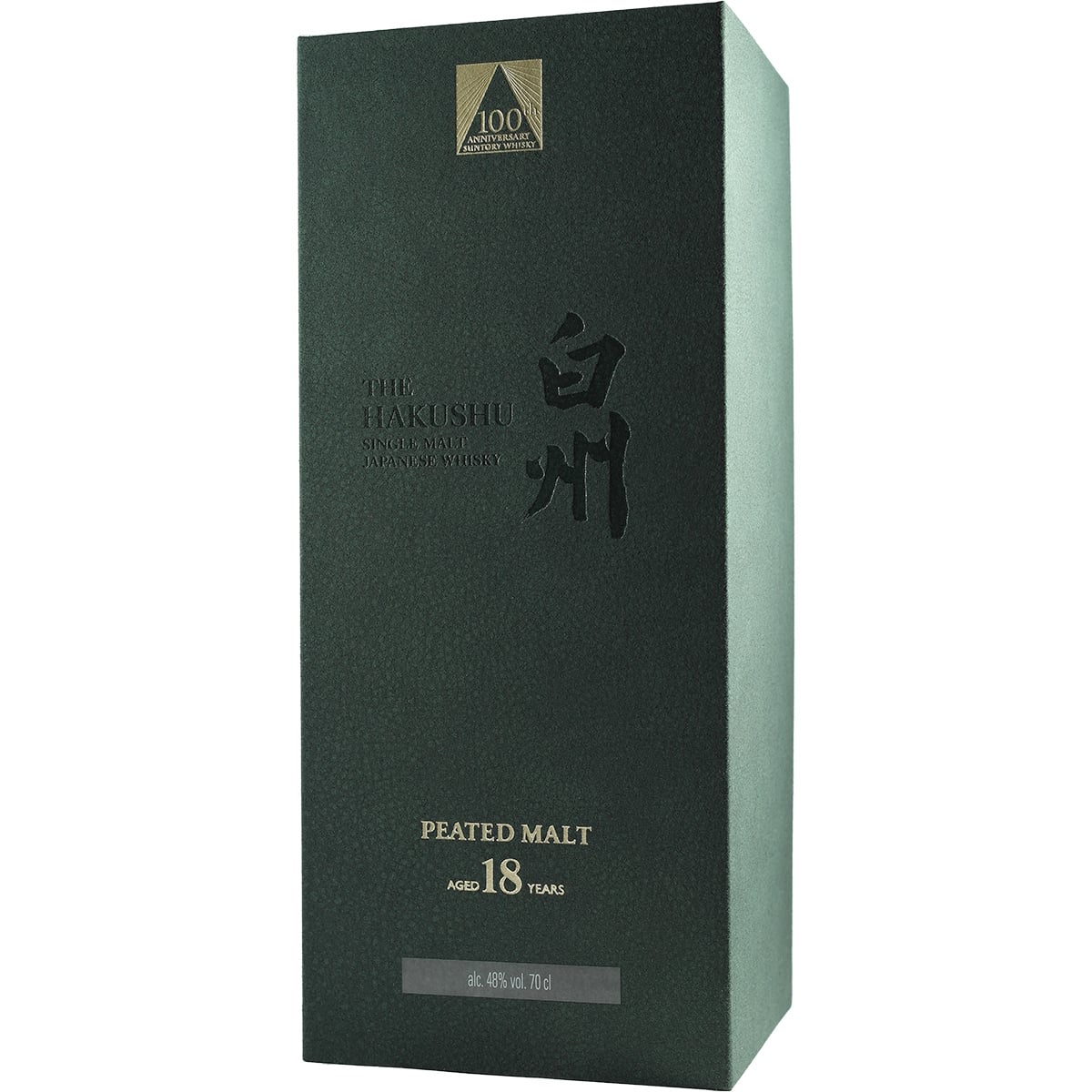 Suntory Hakushu 18 ans Heavely Peated Édition 100e anniversaire