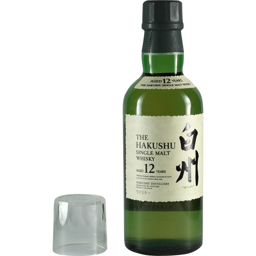 Suntory Hakushu 12 Years 180ml Bottle Front