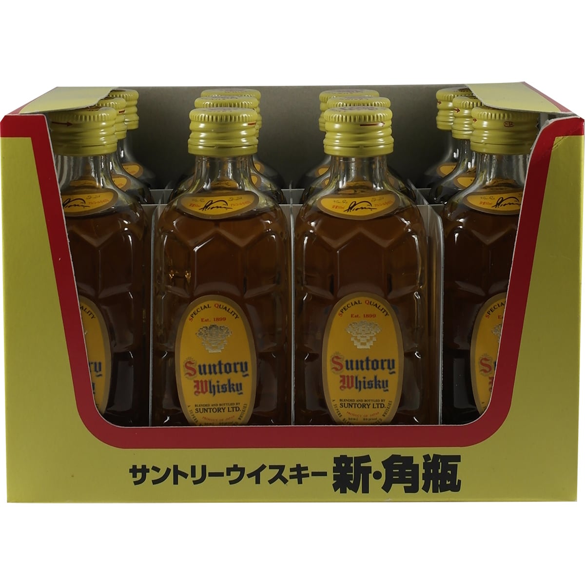 Suntory Kakubin Jaune 50 ml Miniature 12x Boîte