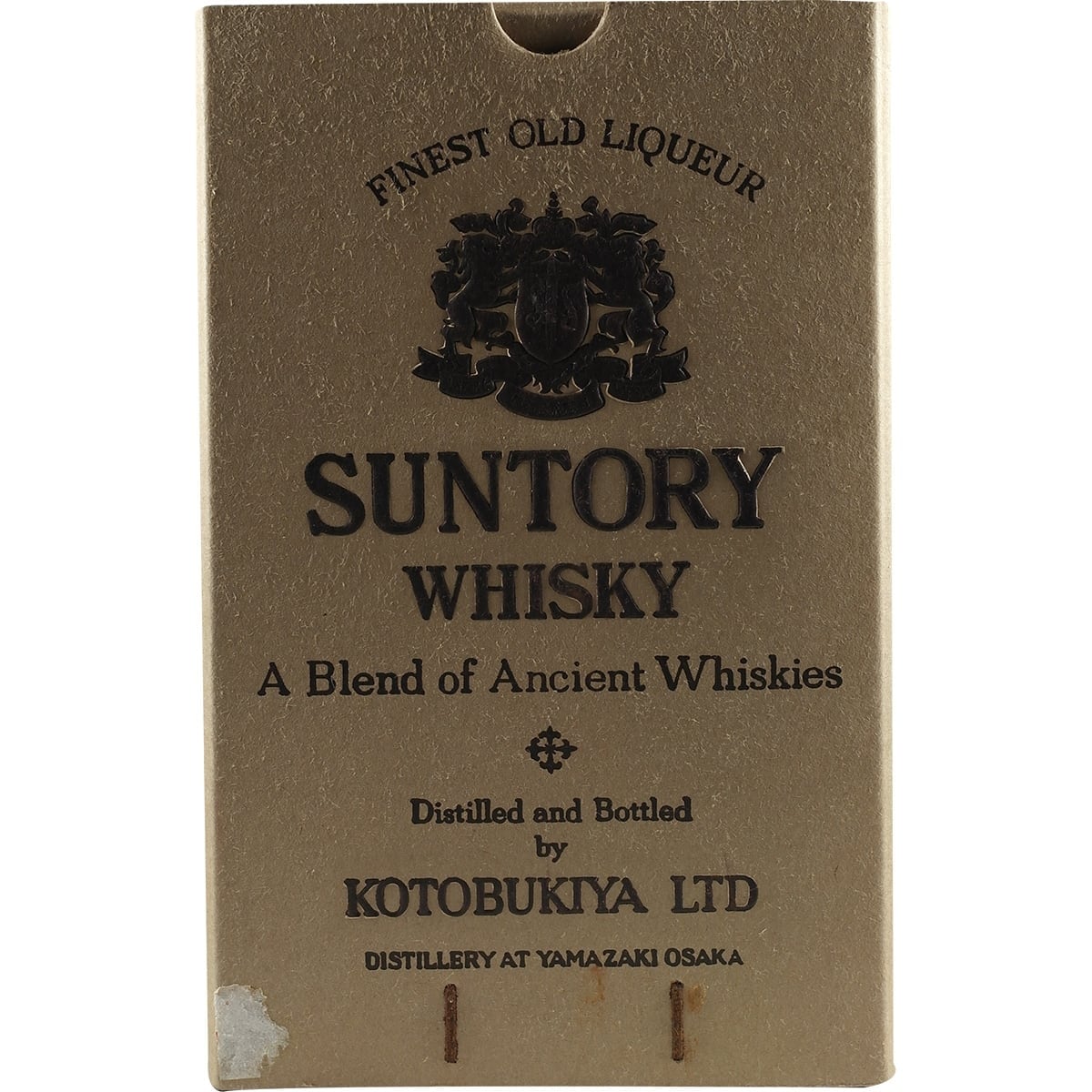 Kotobukiya (Suntory) Old Whisky Box