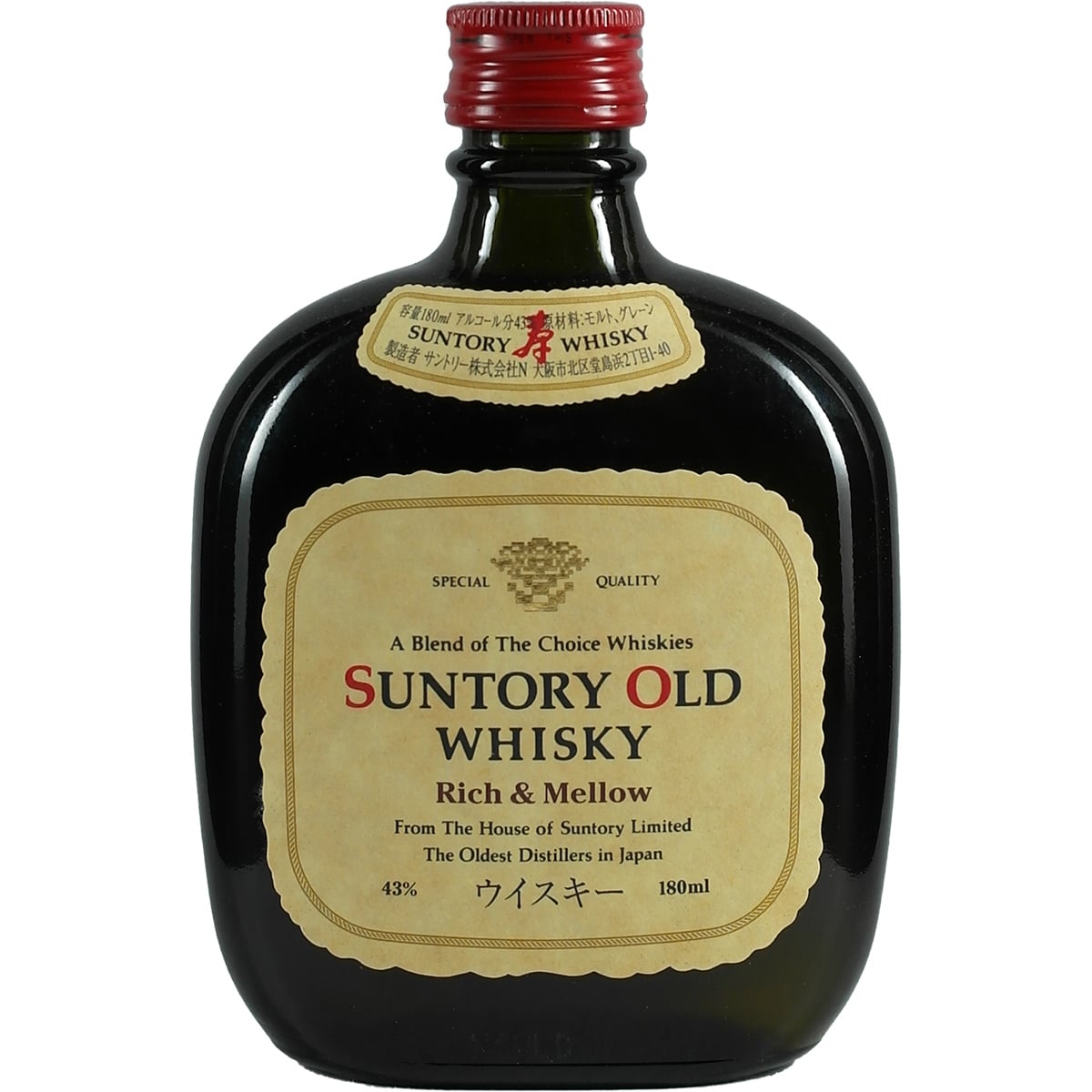 Suntory Old 180 ml Bouteille plate Riche et moelleux