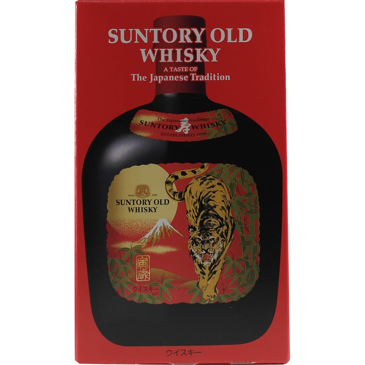 Suntory Old Whisky Zodiac Sternzeichen Flasche Tiger 2022