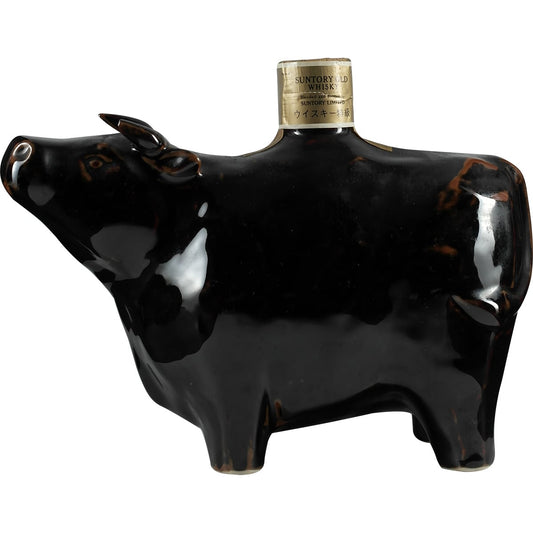 Suntory Royal Whisky Zodiac Sternzeichen Flasche Ochse Ox 1985