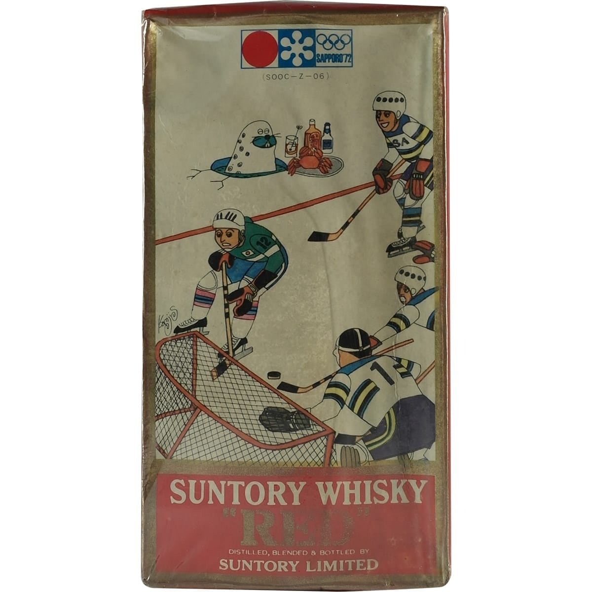 Suntory Red Ice Hockey Sapporo 72 180ml 01