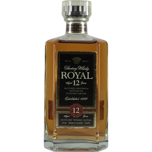 Suntory Royal 12 Years Square Bottle Front