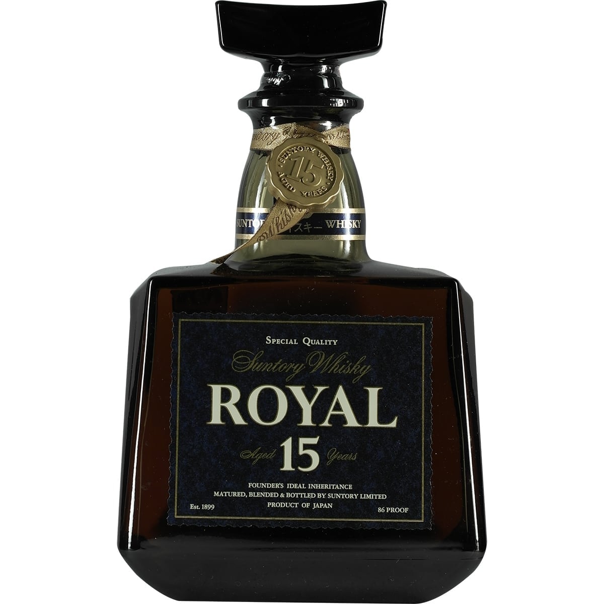 Suntory Royal 15 Years Blue and White