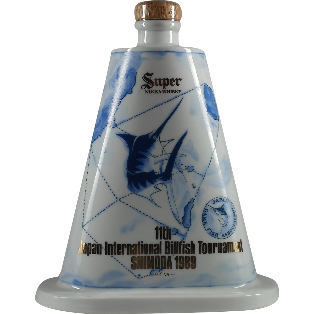 Super Nikka 11e Tournoi international de poissons à bec du Japon Shimoda 1989 Decanter