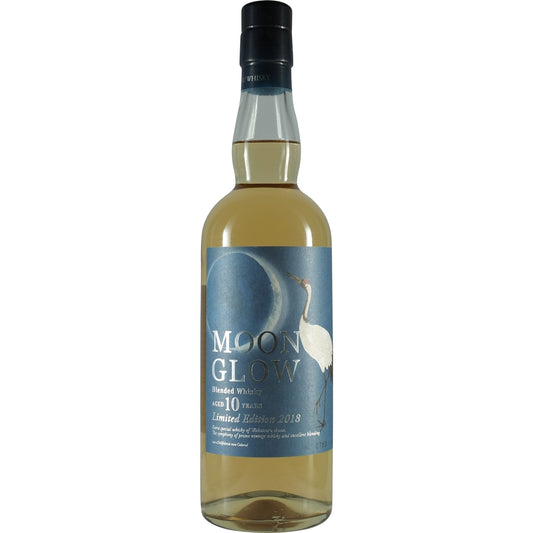 Wakatsuru Moon Glow 2018 10 Years Blended Whisky Bottle