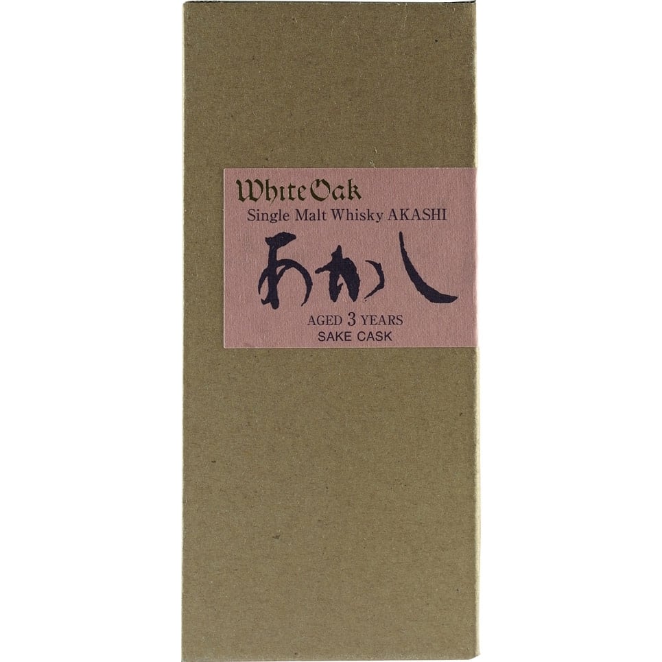 White Oak Akashi 3 Years Sake Cask Box