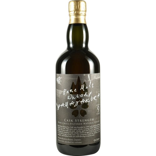 Yamazakura Pure Malt Cask Strenght 9 Years Front