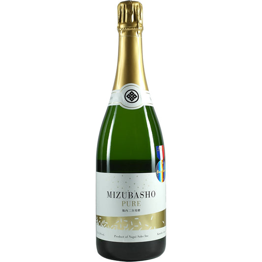 Mizubasho Pure Sparkling Sake 720ml
