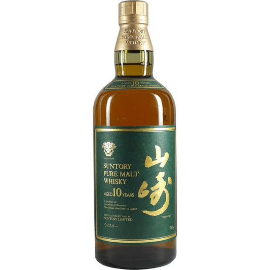Suntory Yamazaki Pure Malt 10 Years / 10 Jahre grünes Label / green Label 700ml