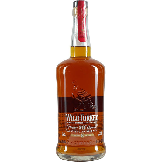 Wild Turkey 8 Year Jimmy Russell 70th Anniversary Bottle