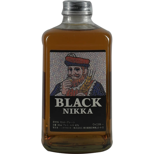 Bouteille carrée Nikka noire 360 ​​ml