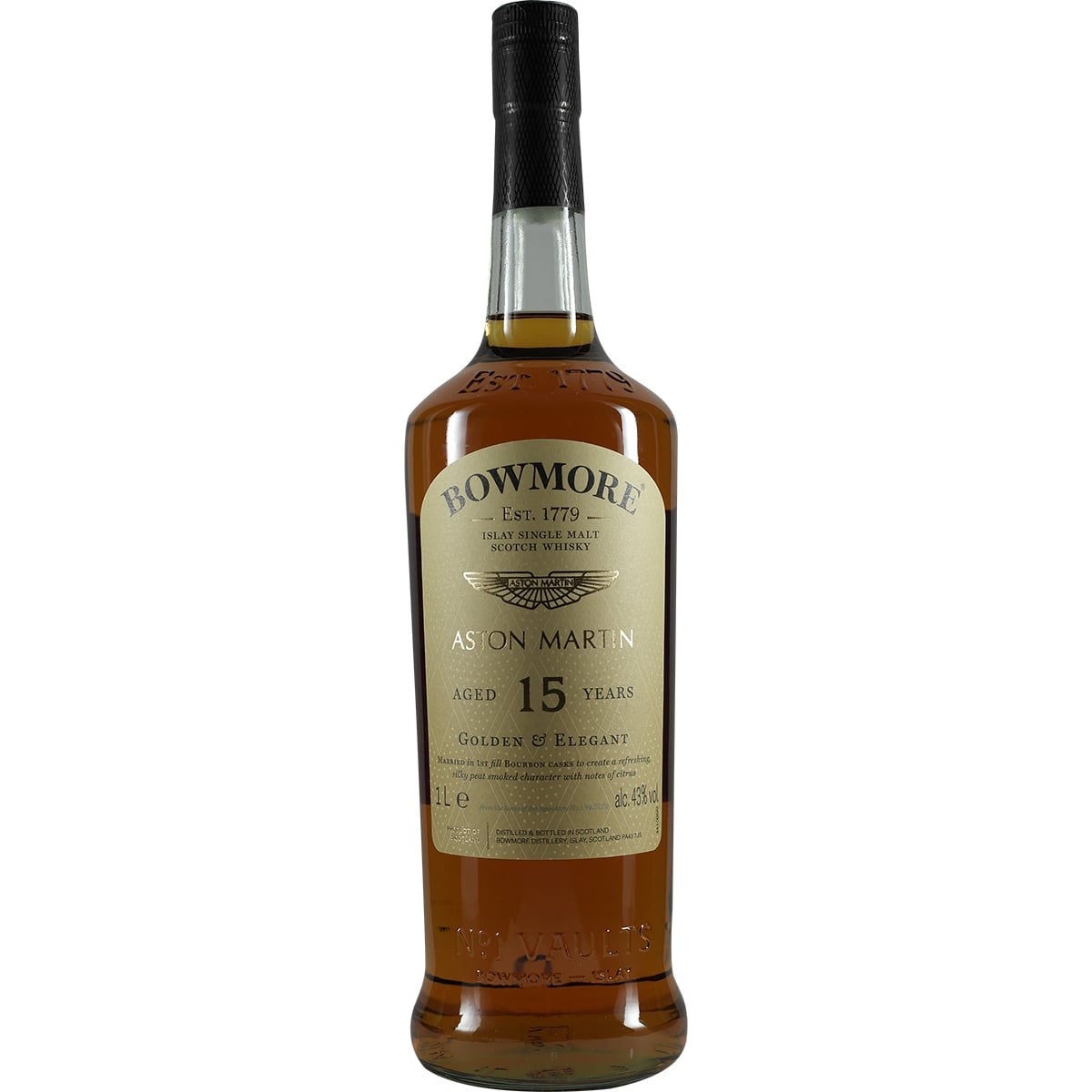 Bowmore 15 ans Aston Martin AM V8 Édition limitée n° 5