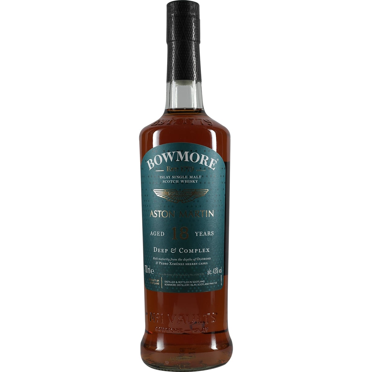 Bowmore 18 ans Aston Martin DBR4 Édition limitée n° 6