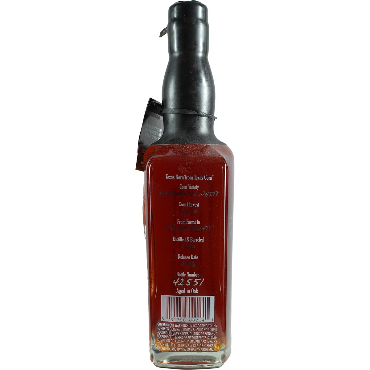 Bourbon Texas Straight des frères Garrison 2013/2018