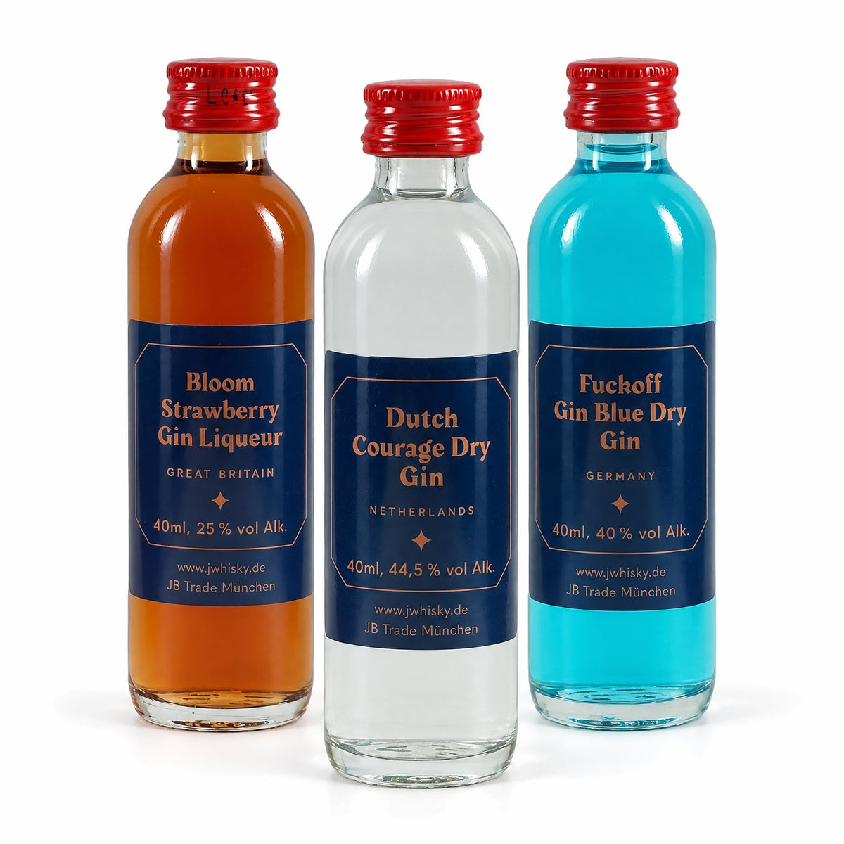 Gin Adventskalender Flaschen