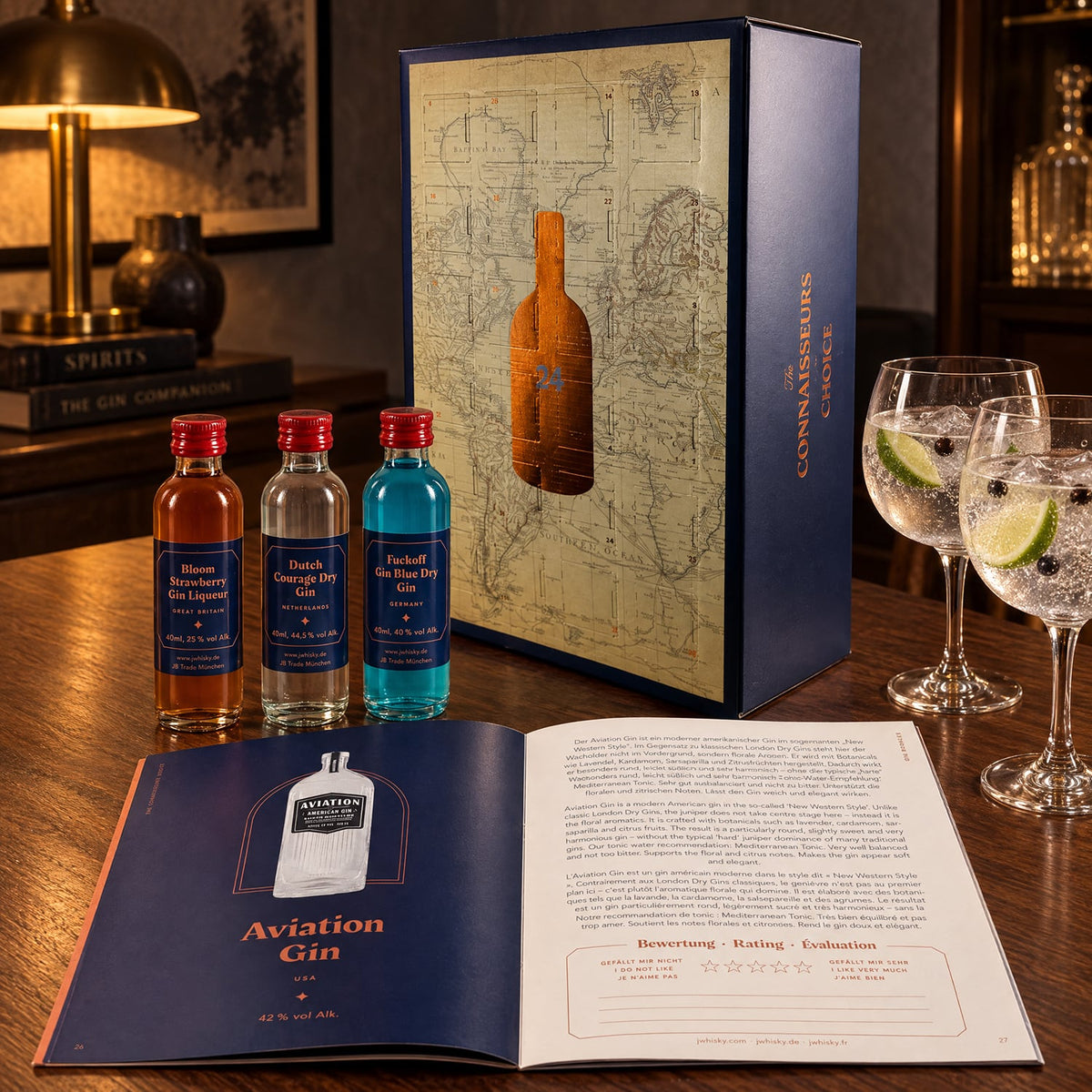 Gin Geschenk- und Tasting-Set