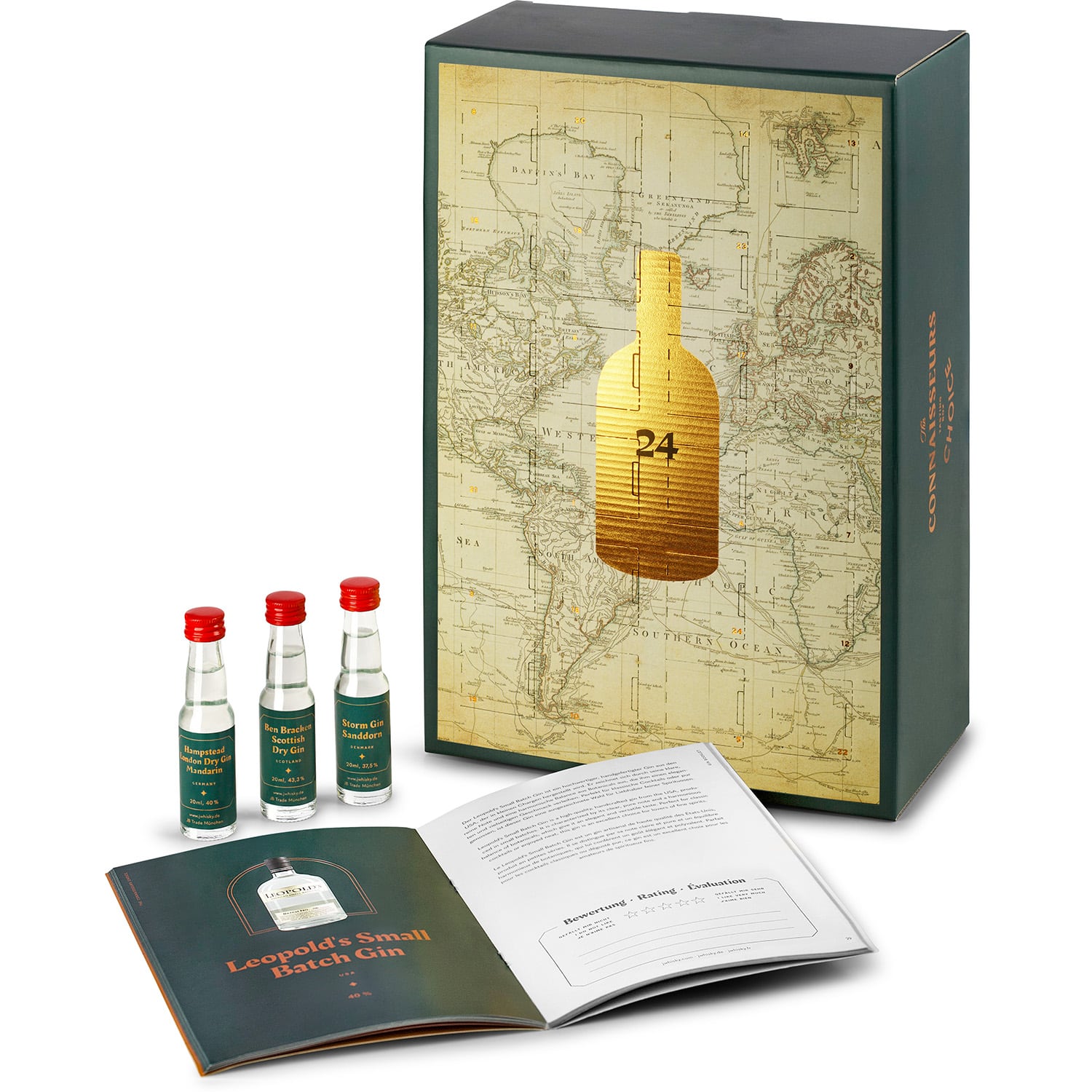 Whisky Adventskalender International (24 x 20ml) Tasting Set