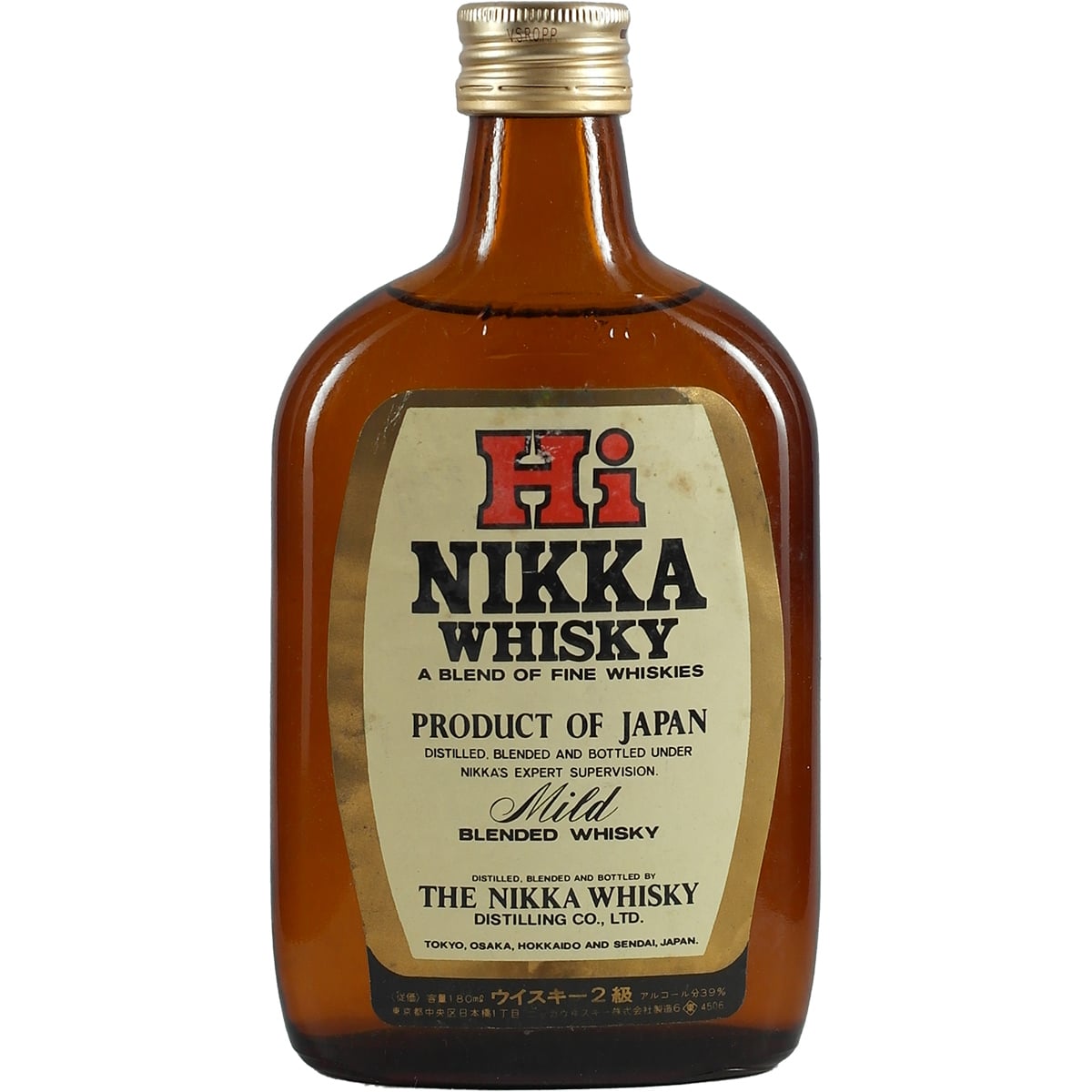 Hi Nikka Blanc / Jaune Lable 180 ml miniature