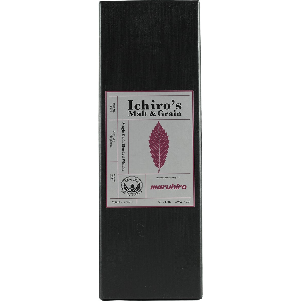 Whisky mélangé Ichiro's Malt Malt &amp; Grain Maruhiro Single Cask Cask #11692