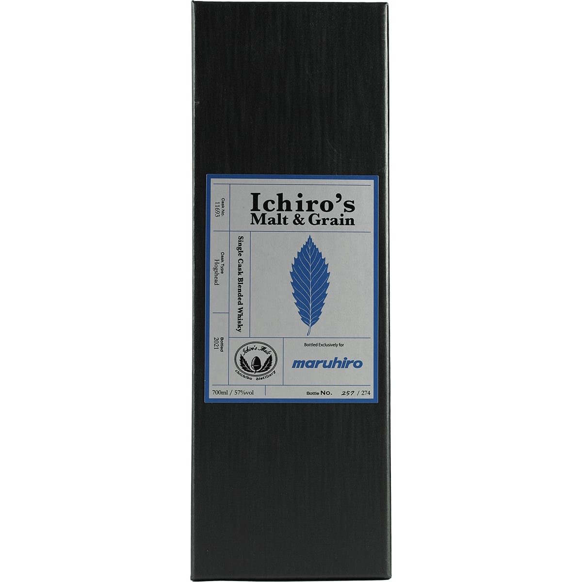 Whisky mélangé Ichiro's Malt Malt &amp; Grain Maruhiro Single Cask Cask #11693
