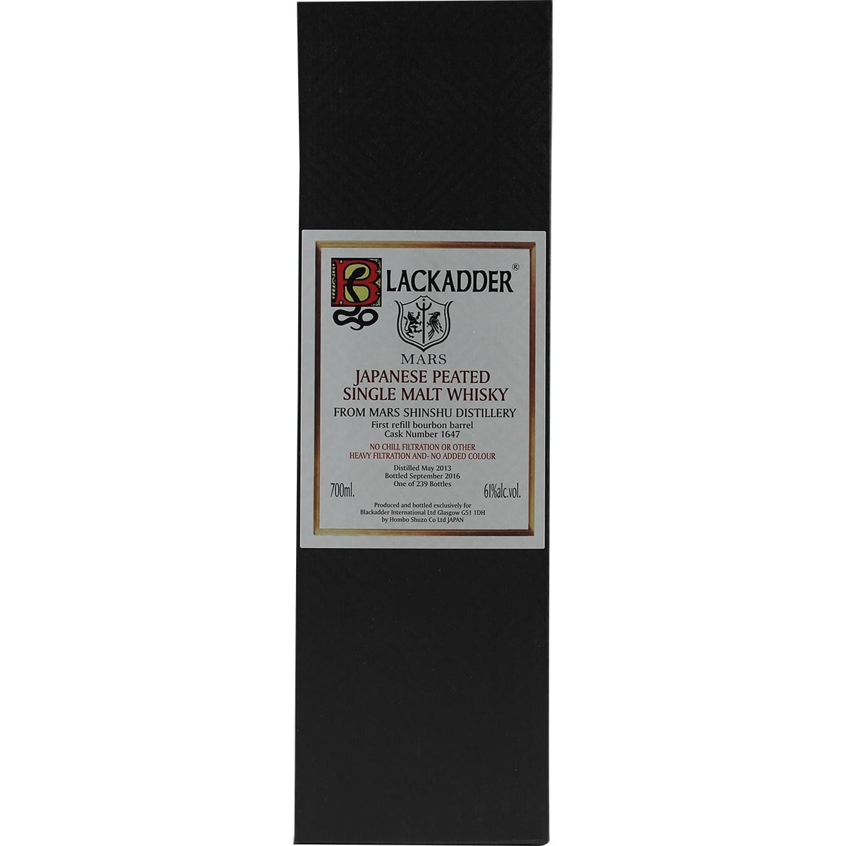 Mars Komagatake #1647 pour Blackadder Single Cask
