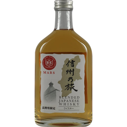 Étiquette de la distillerie Mars Blended Whiskey 200 ml