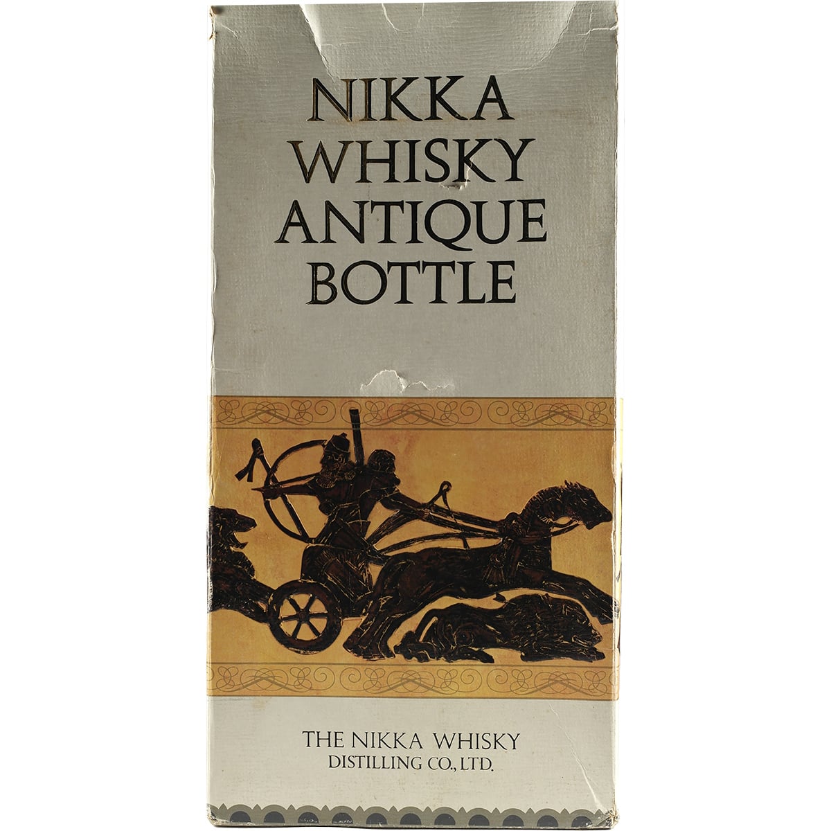 Bouteille amphore grecque de whisky mélangé Nikka