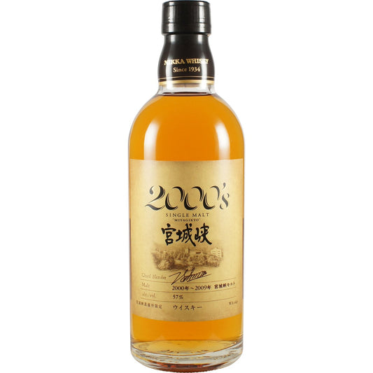 Nikka Miyagiko 2000 Single Malt Bottle Front
